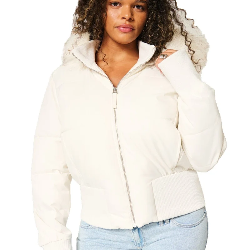 Sophie | Elegant Quilted Cropped Winter Jacket