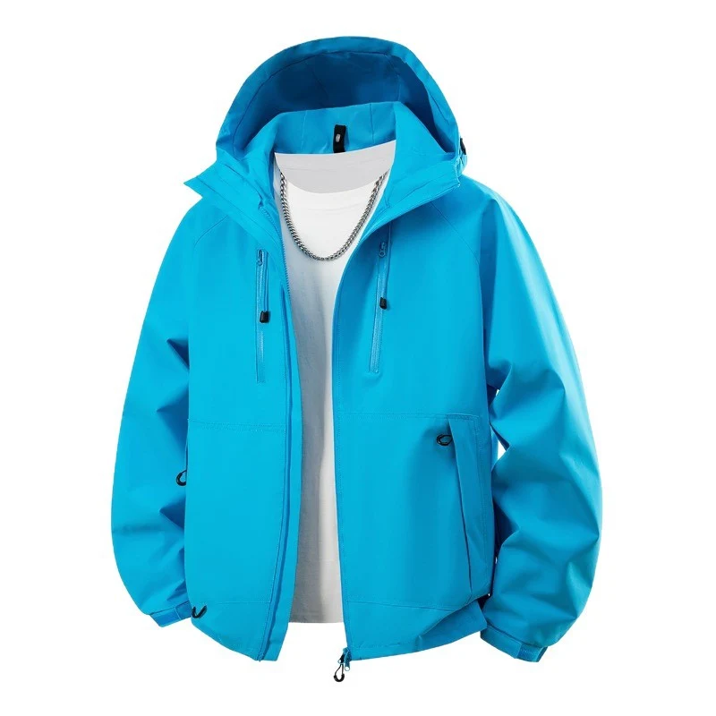 Herren Kapuzen-Softshelljacke mit wasserabweisender Membran, verstellbarer Kapuze & Utility‑Taschen Drune