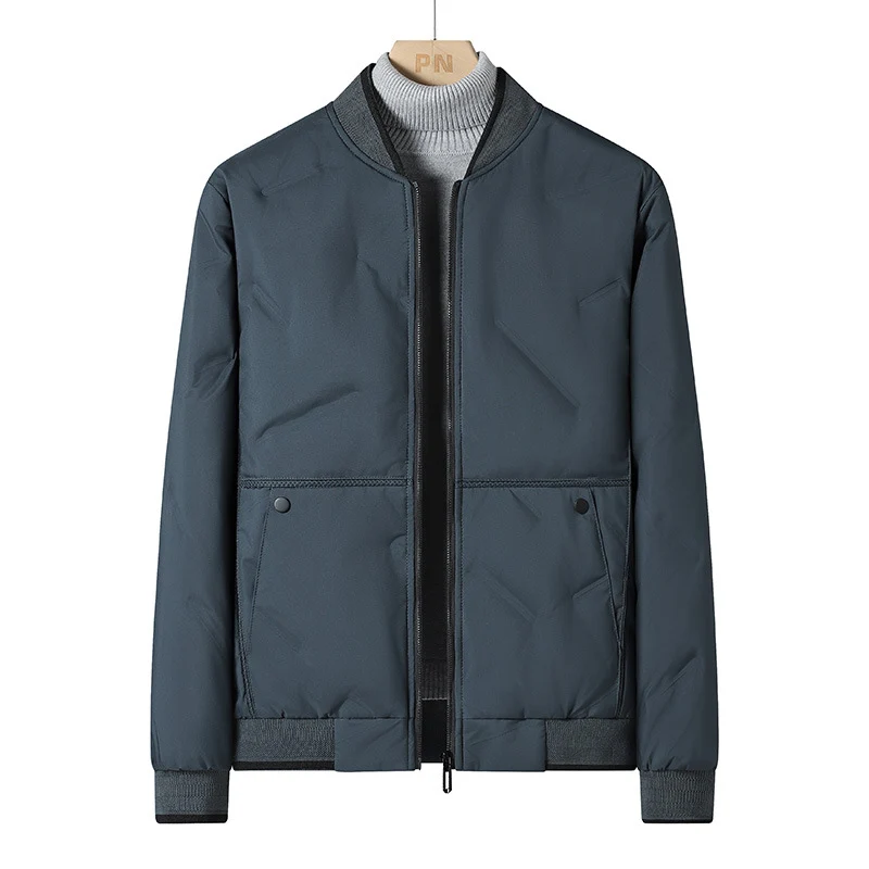 Herren Gepolsterte Thermo‑Bomberjacke mit winddichter Außenlage und warmem Futter Drune