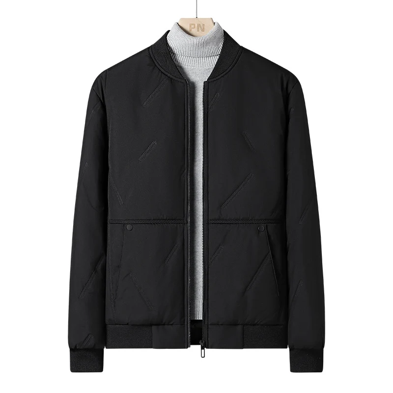 Herren Gepolsterte Thermo‑Bomberjacke mit winddichter Außenlage und warmem Futter Drune