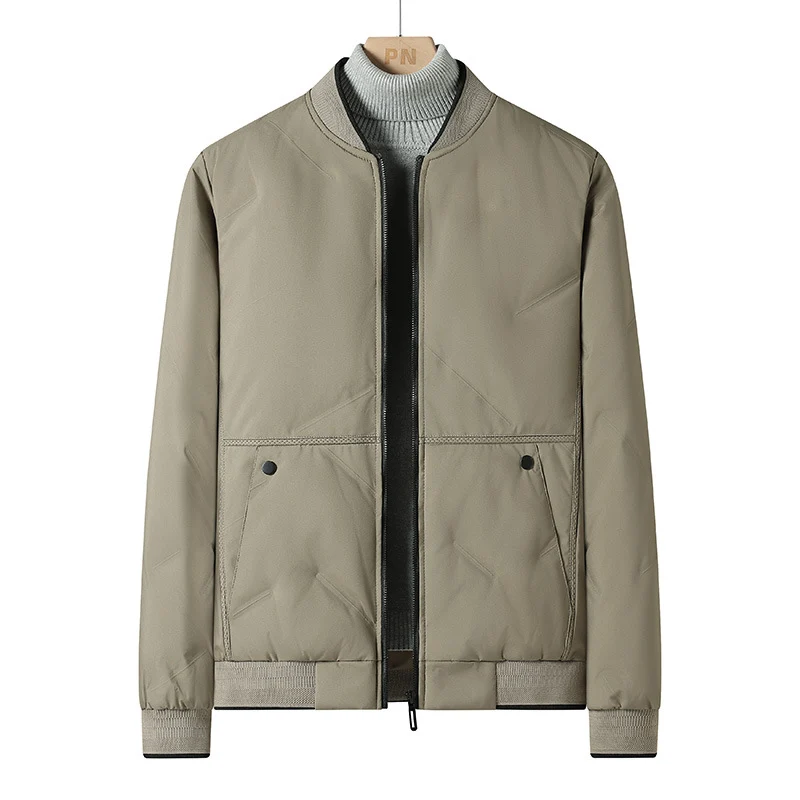 Herren Gepolsterte Thermo‑Bomberjacke mit winddichter Außenlage und warmem Futter Drune