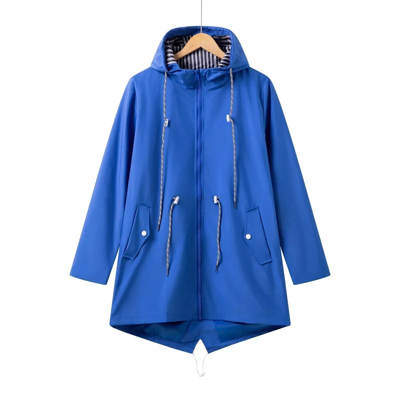 Leonie | Elegant And Functional Waterproof Hooded Trench Coat
