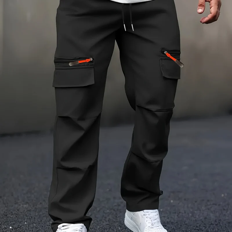 Herren Cargo-Jogginghose mit Zipper‑Utility‑Taschen Drune