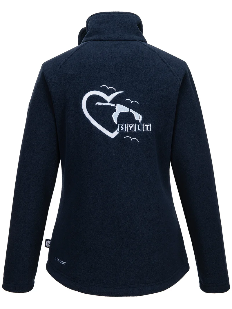 Fleece-Ja. Hakenhand Frieda Sy