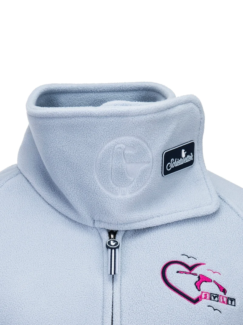 Fleece-Ja. Hakenhand Frieda Sy