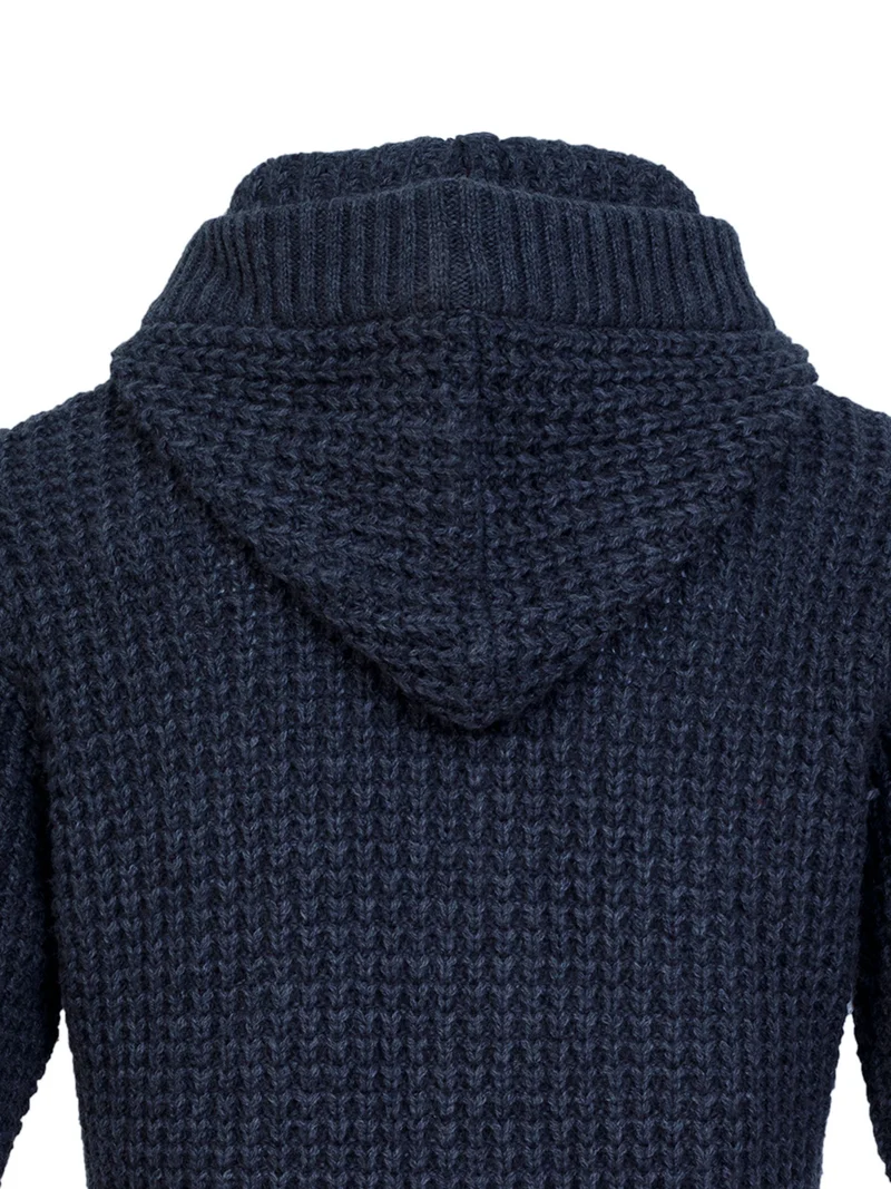 Kapuzenstrickjacke lang Smilla
