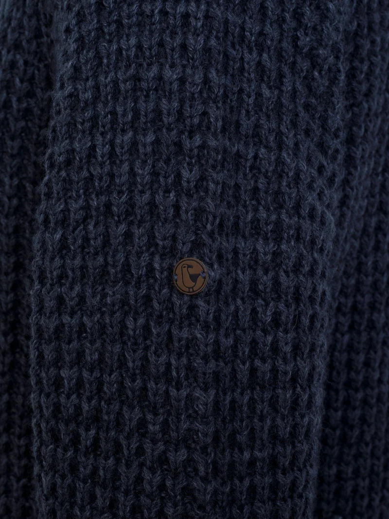 Kapuzenstrickjacke lang Smilla