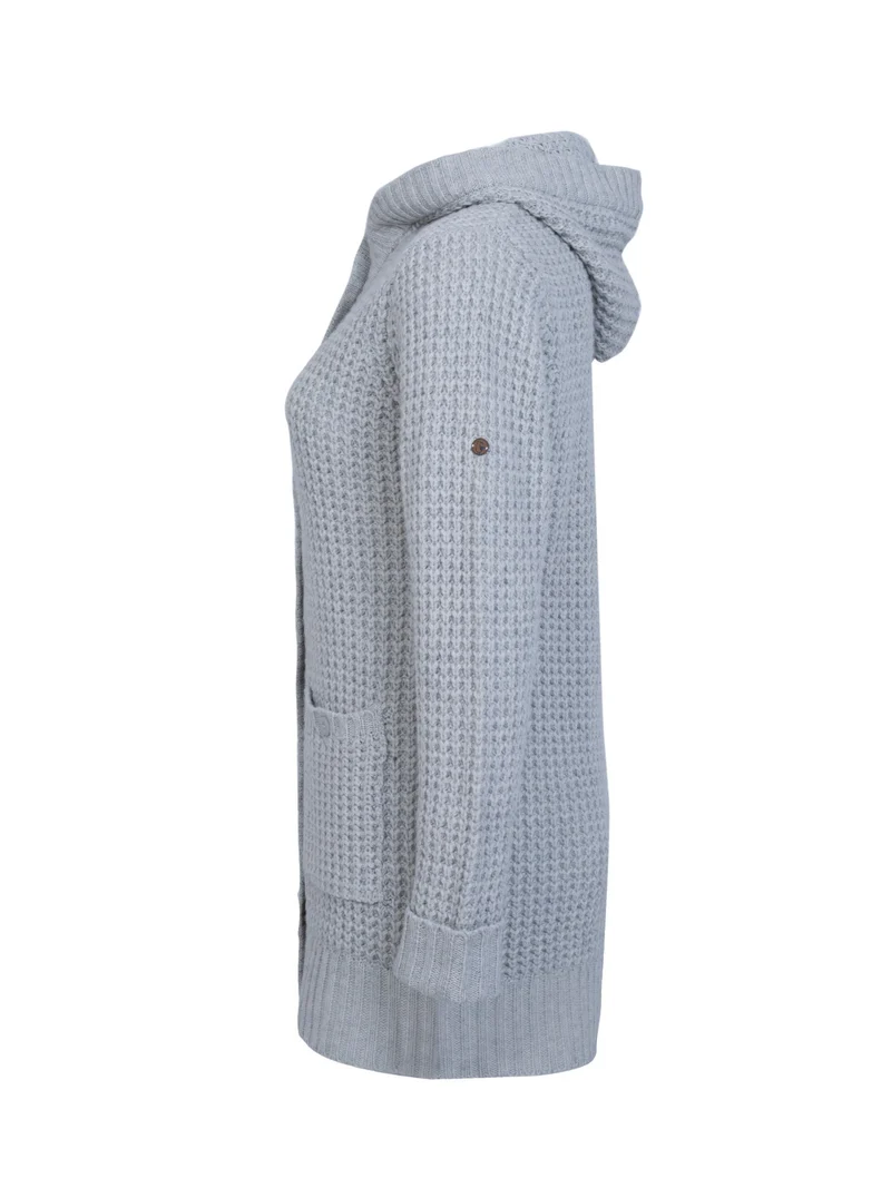 Kapuzenstrickjacke lang Smilla