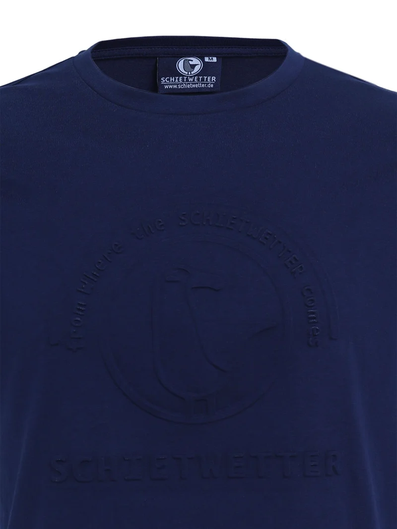 T-Shirt Ludvig 3-D Emb uni