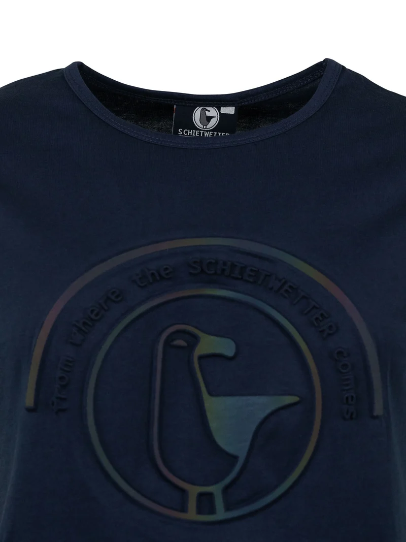 T-Shirt Rieke Royal 3D reflect