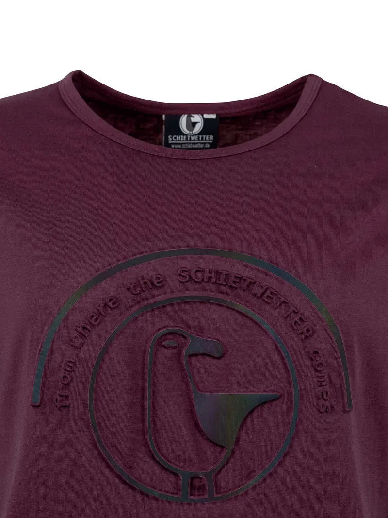 T-Shirt Rieke Royal 3D reflect