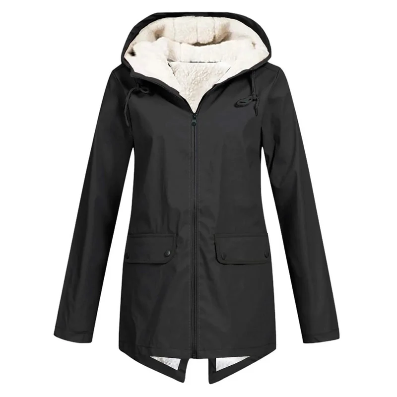 Laura | Modern And Weather-Ready Hooded Trench Coat