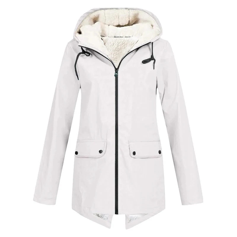 Laura | Modern And Weather-Ready Hooded Trench Coat