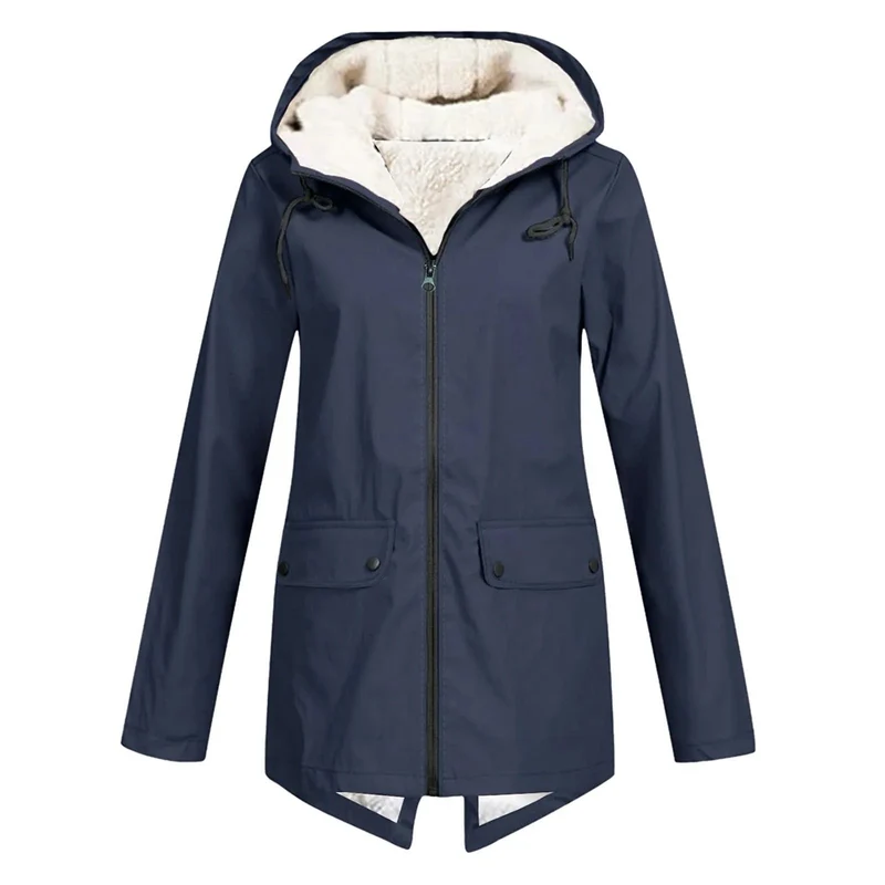 Laura | Modern And Weather-Ready Hooded Trench Coat