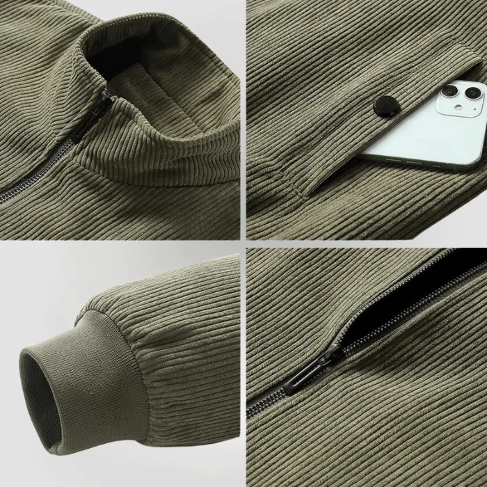 Roger | Warm And Timeless Corduroy Winter Jacket