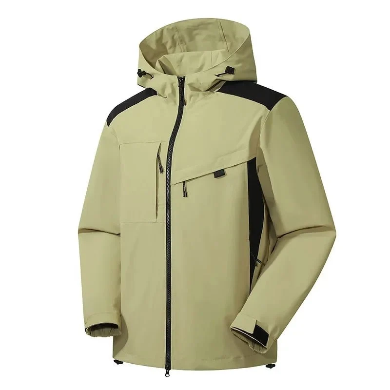 Leo | Rugged Hooded Winter Ski Jacket for Men