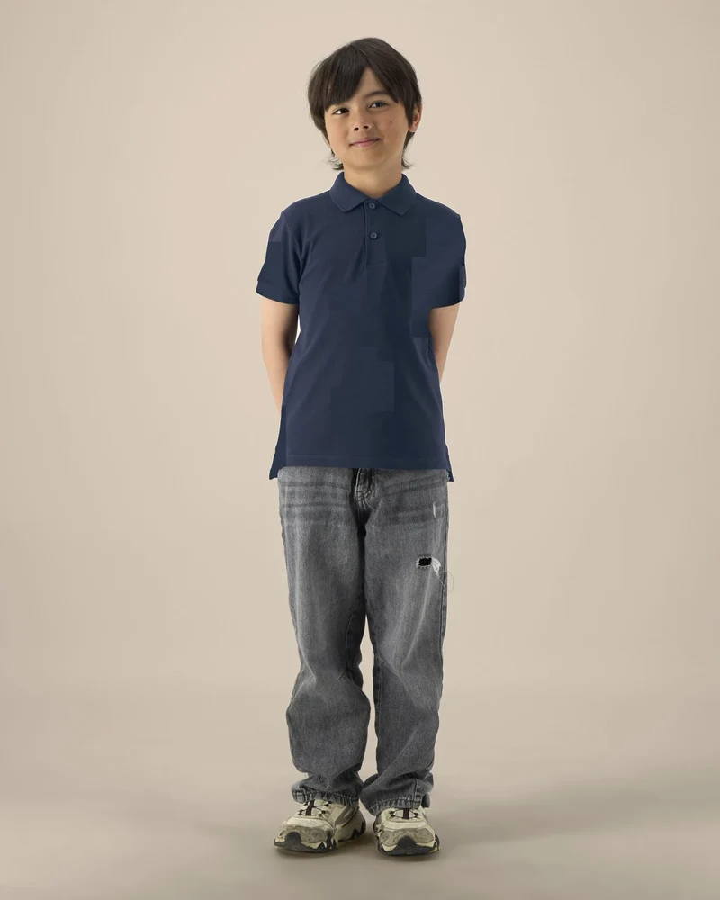 Poloshirt Bio-Baumwolle Stanley/Stella Mini Sprinter zum Personalisieren