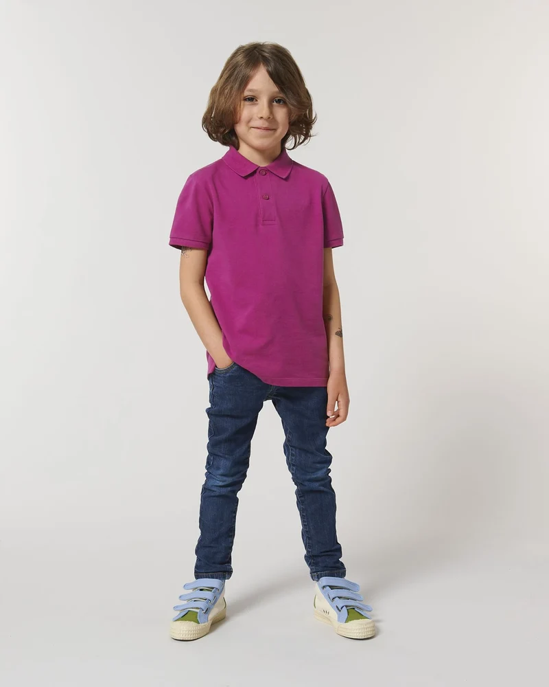 Poloshirt Bio-Baumwolle Stanley/Stella Mini Sprinter zum Personalisieren