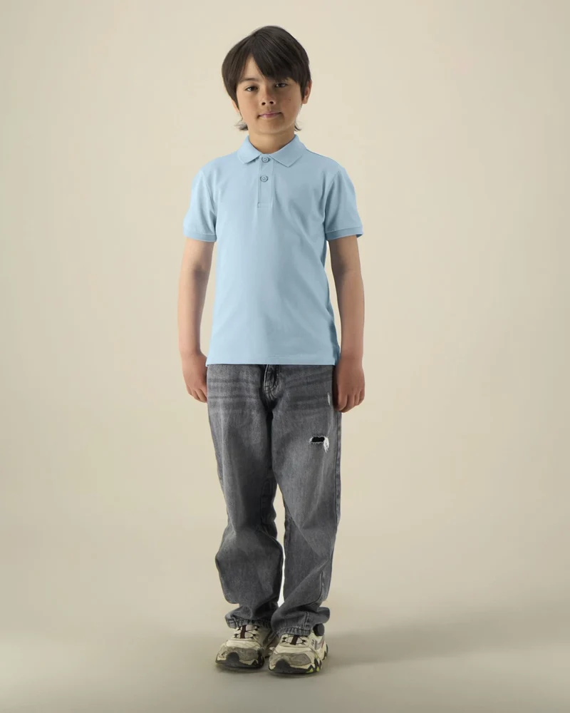 Poloshirt Bio-Baumwolle Stanley/Stella Mini Sprinter zum Personalisieren