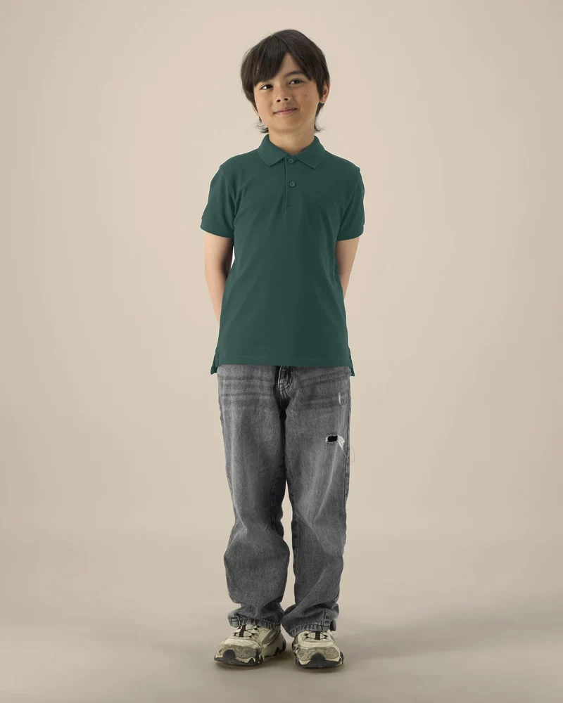 Poloshirt Bio-Baumwolle Stanley/Stella Mini Sprinter zum Personalisieren