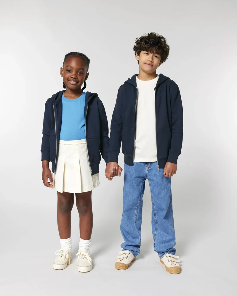 Sweatshirt zippbar Stanley/Stella Iconic Kinder zum Personalisieren