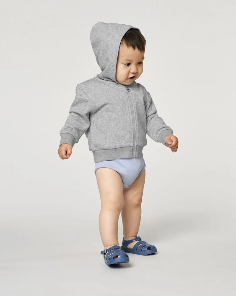 Sweatshirt zippbar Bio-Baumwolle Stanley/Stella zum Personalisieren
