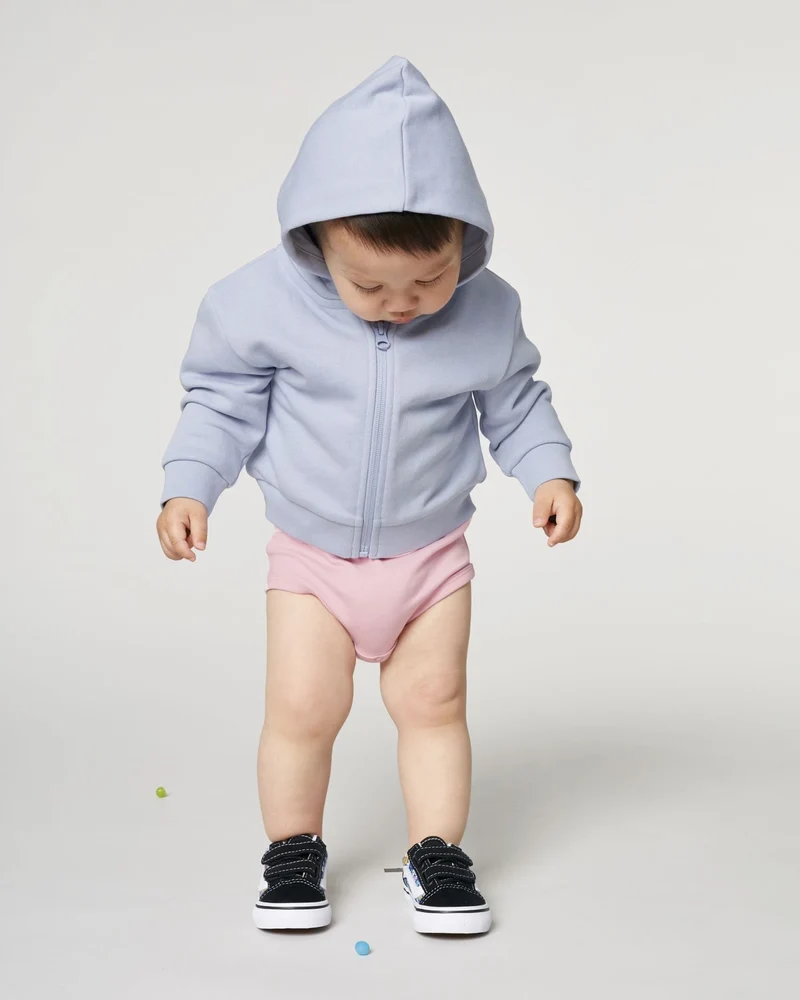 Sweatshirt zippbar Bio-Baumwolle Stanley/Stella zum Personalisieren