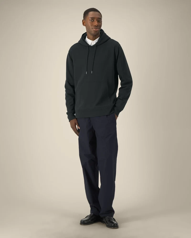 Sweatshirt mit Kapuze aus Bio-Baumwolle zum Personalisieren