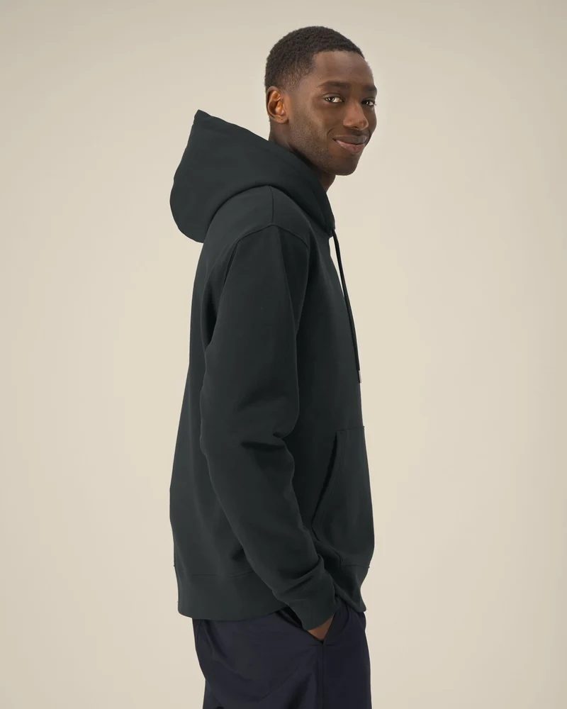 Sweatshirt mit Kapuze aus Bio-Baumwolle zum Personalisieren
