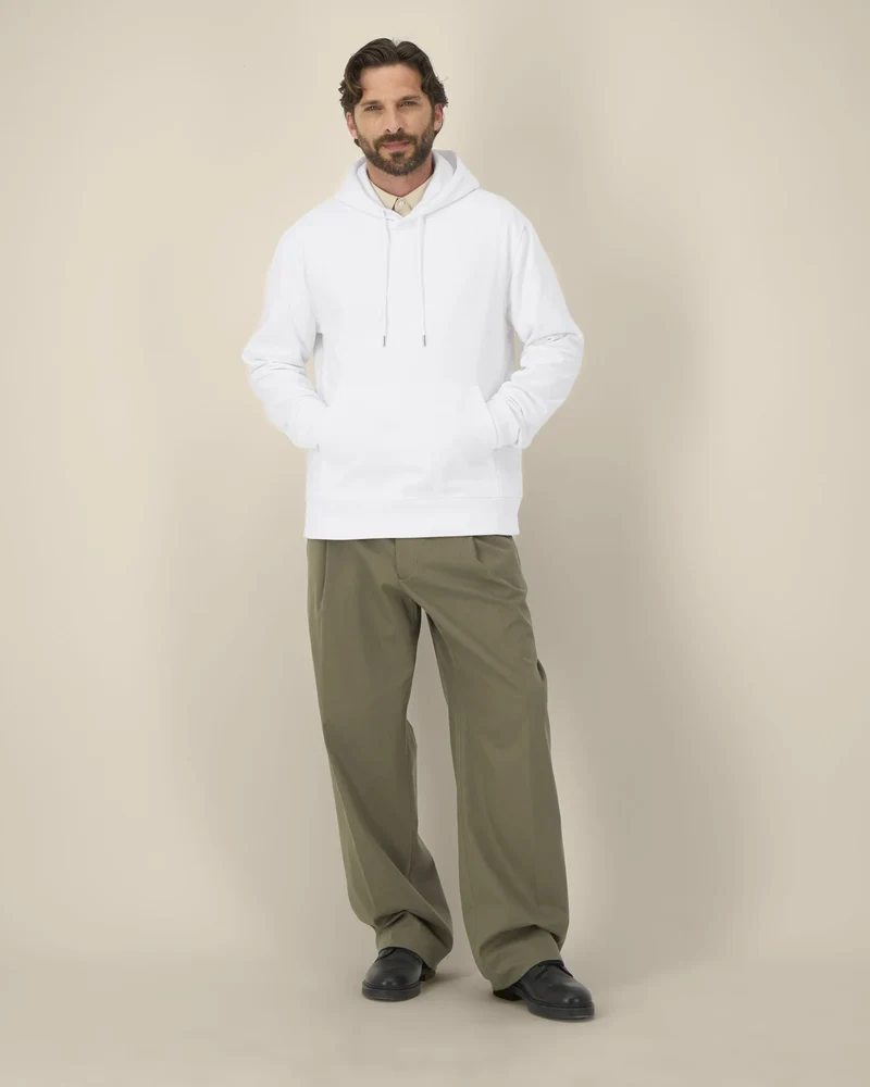Sweatshirt mit Kapuze aus Bio-Baumwolle zum Personalisieren