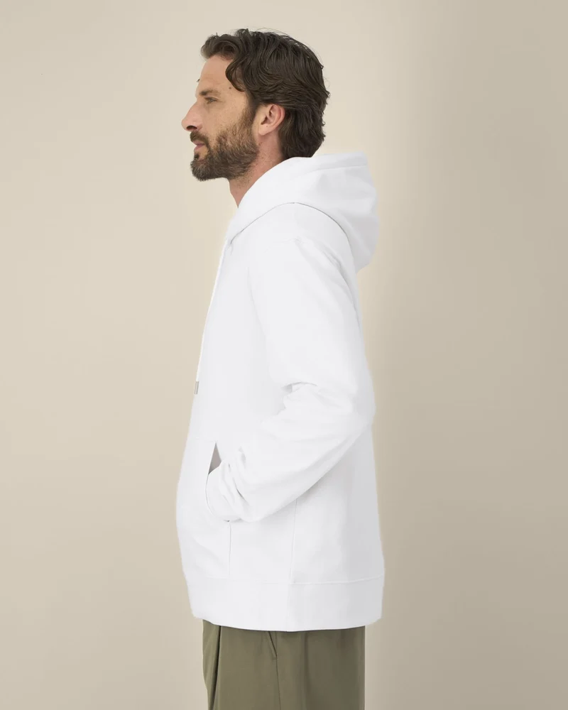 Sweatshirt mit Kapuze aus Bio-Baumwolle zum Personalisieren