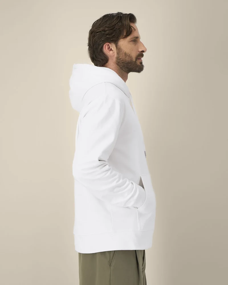 Sweatshirt mit Kapuze aus Bio-Baumwolle zum Personalisieren
