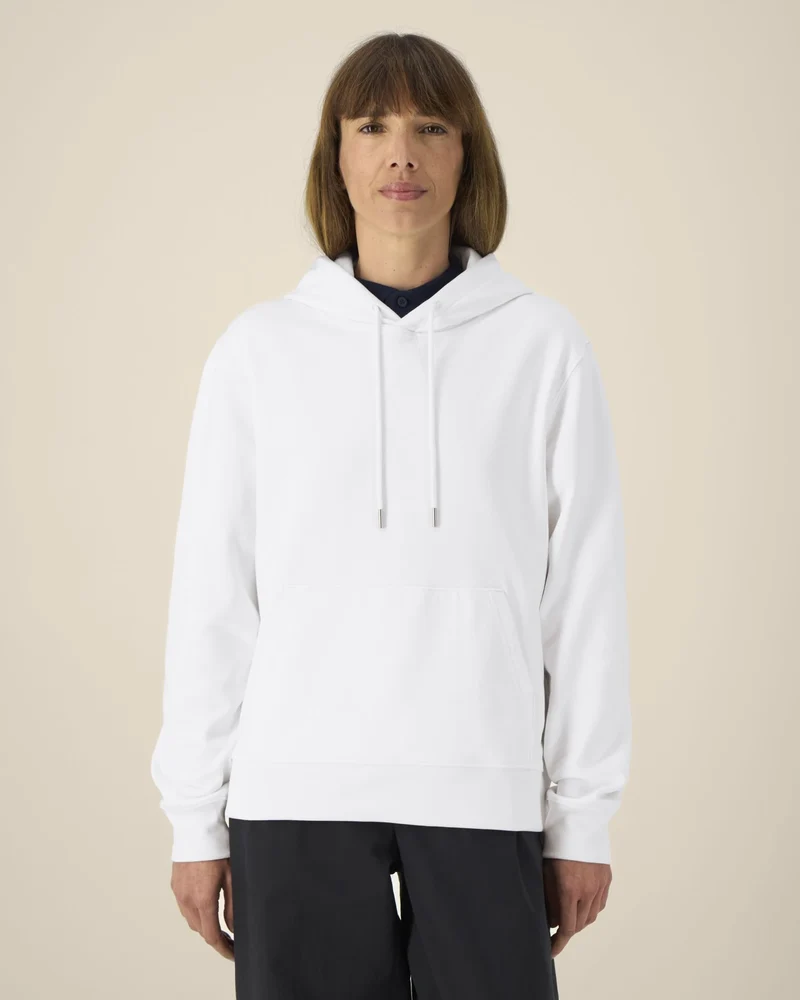 Sweatshirt mit Kapuze aus Bio-Baumwolle zum Personalisieren