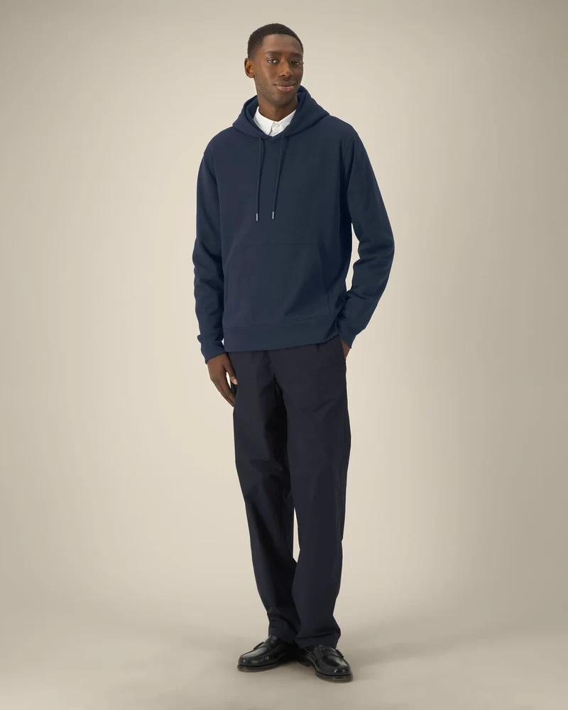 Sweatshirt mit Kapuze aus Bio-Baumwolle zum Personalisieren