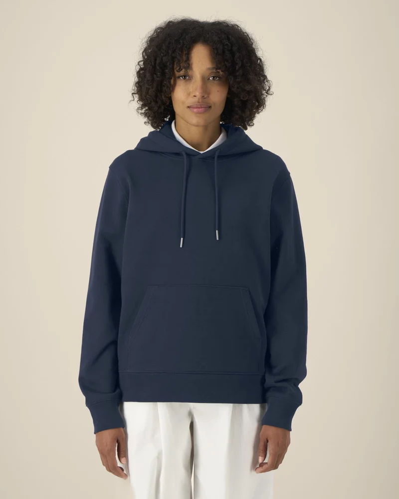 Sweatshirt mit Kapuze aus Bio-Baumwolle zum Personalisieren