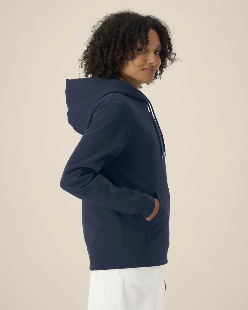 Sweatshirt mit Kapuze aus Bio-Baumwolle zum Personalisieren