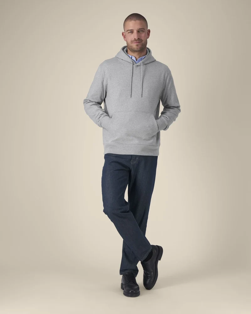 Sweatshirt mit Kapuze aus Bio-Baumwolle zum Personalisieren