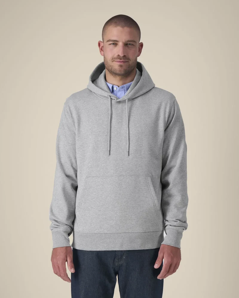 Sweatshirt mit Kapuze aus Bio-Baumwolle zum Personalisieren