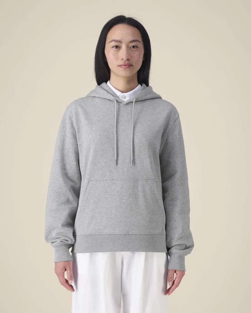 Sweatshirt mit Kapuze aus Bio-Baumwolle zum Personalisieren