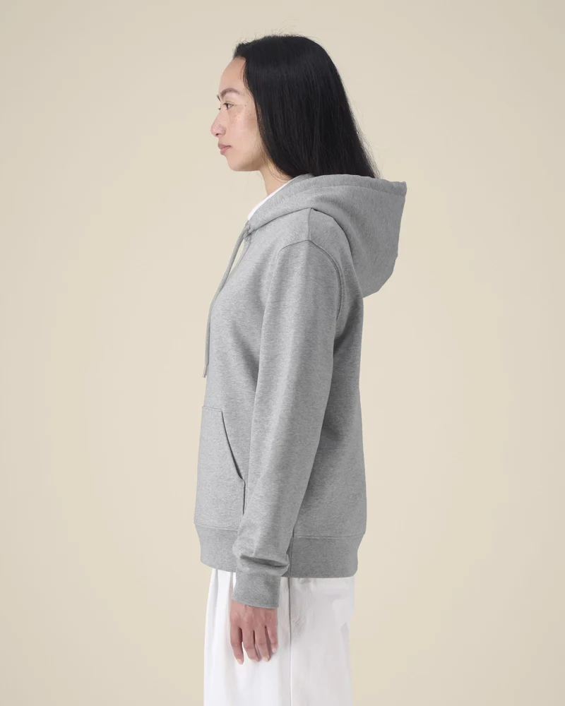 Sweatshirt mit Kapuze aus Bio-Baumwolle zum Personalisieren
