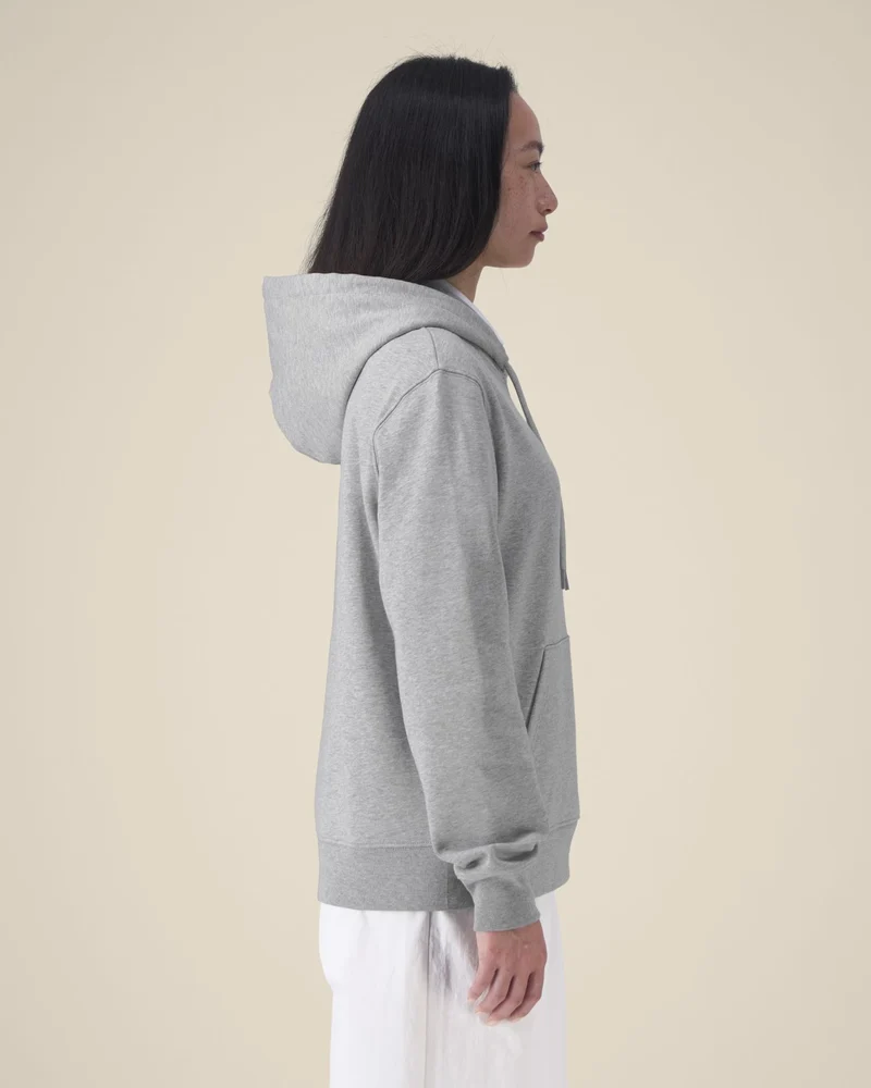 Sweatshirt mit Kapuze aus Bio-Baumwolle zum Personalisieren