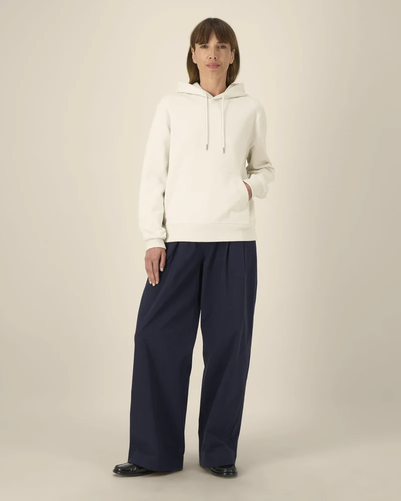 Sweatshirt mit Kapuze aus Bio-Baumwolle zum Personalisieren