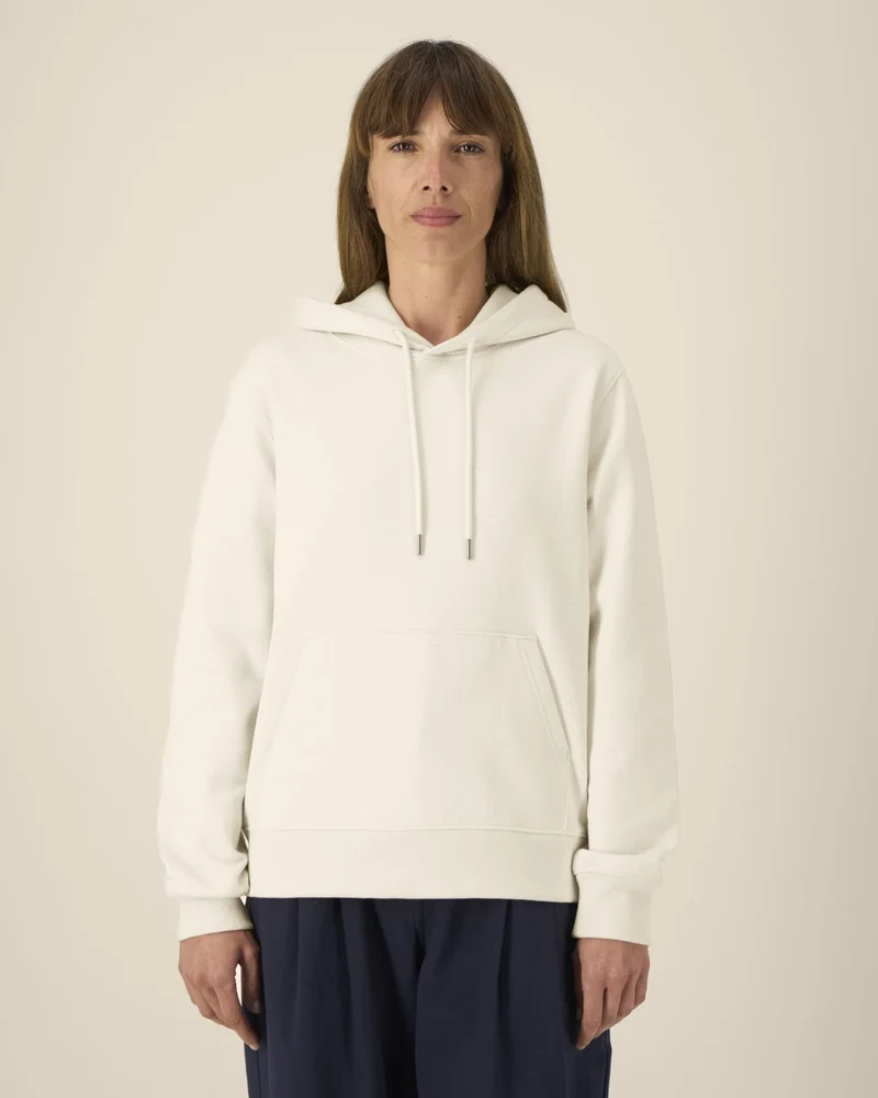Sweatshirt mit Kapuze aus Bio-Baumwolle zum Personalisieren