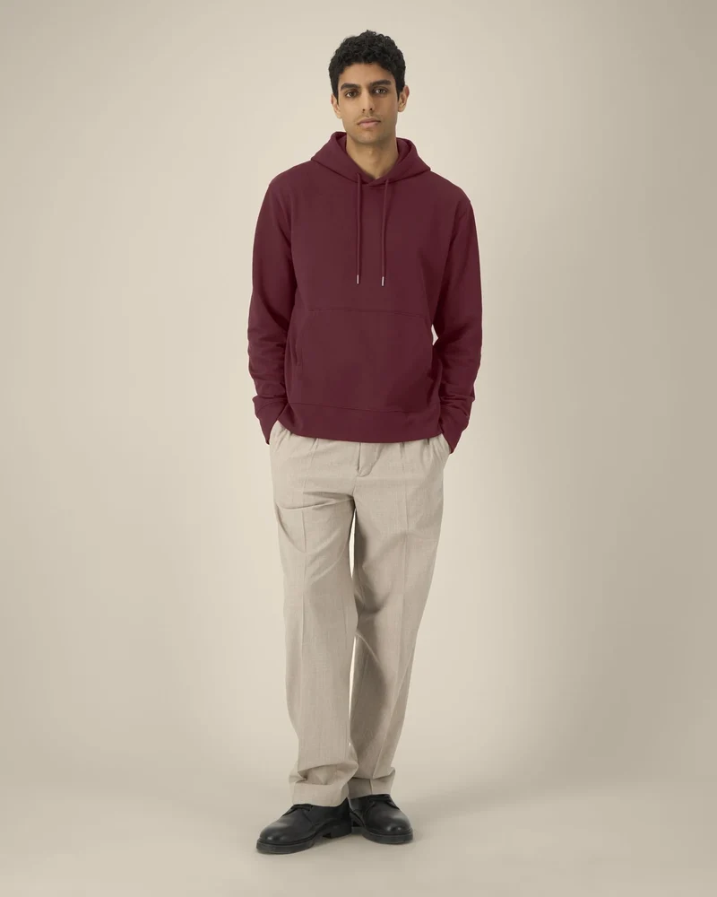 Sweatshirt mit Kapuze aus Bio-Baumwolle zum Personalisieren