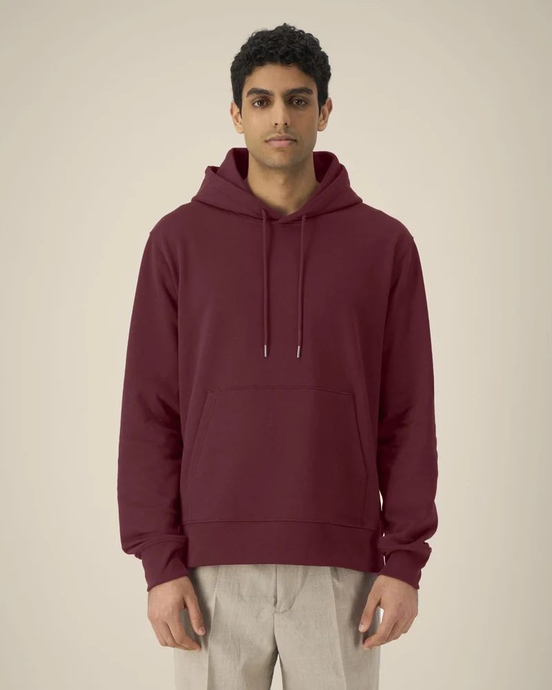 Sweatshirt mit Kapuze aus Bio-Baumwolle zum Personalisieren