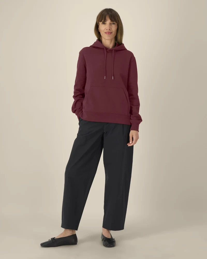 Sweatshirt mit Kapuze aus Bio-Baumwolle zum Personalisieren