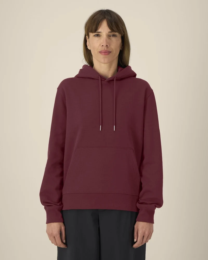 Sweatshirt mit Kapuze aus Bio-Baumwolle zum Personalisieren