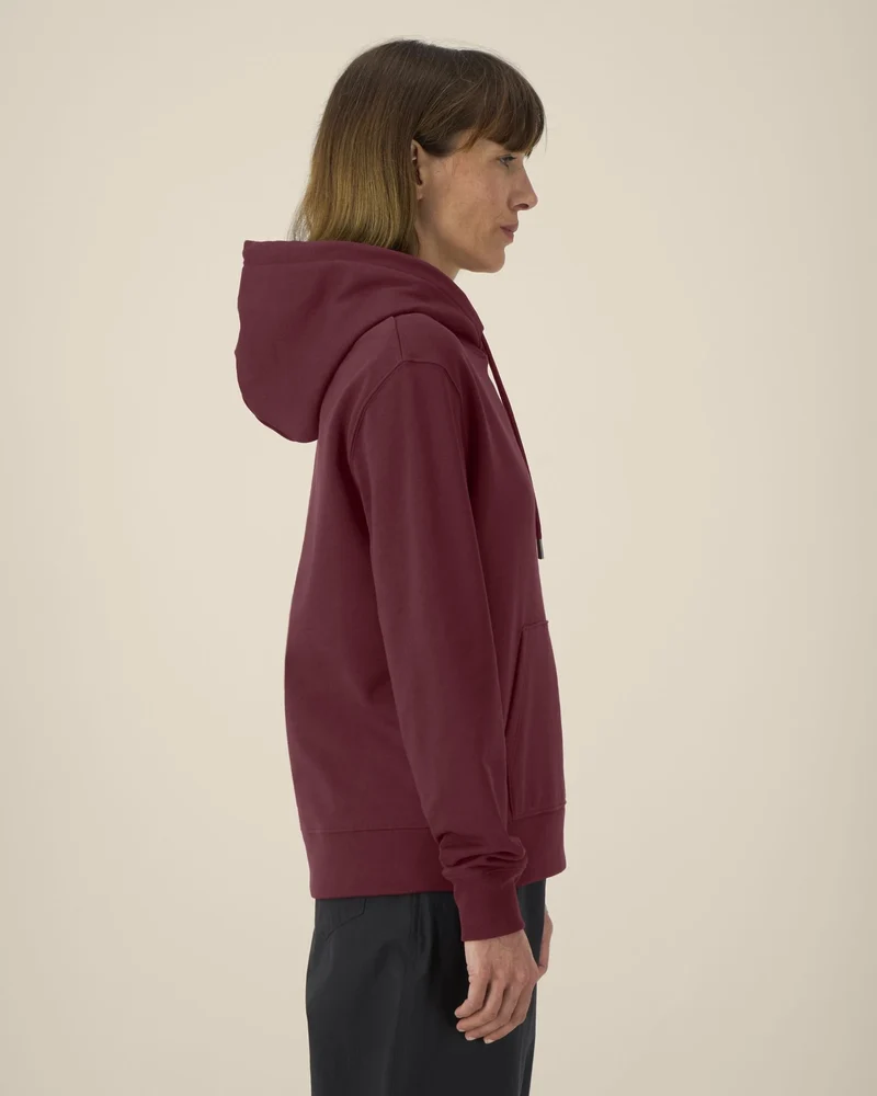Sweatshirt mit Kapuze aus Bio-Baumwolle zum Personalisieren
