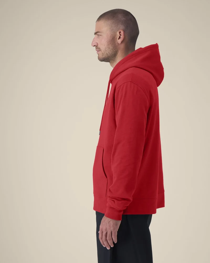 Sweatshirt mit Kapuze aus Bio-Baumwolle zum Personalisieren