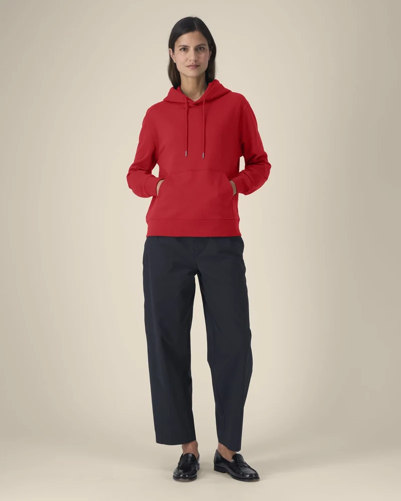 Sweatshirt mit Kapuze aus Bio-Baumwolle zum Personalisieren